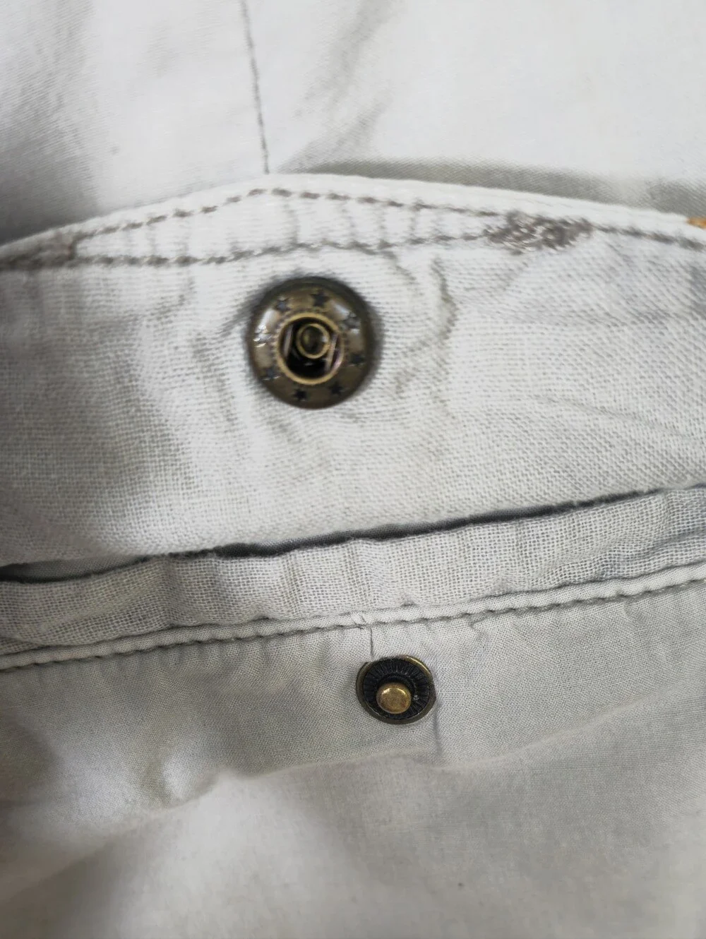 Tommy Bahama Light Gray Cargo Shorts